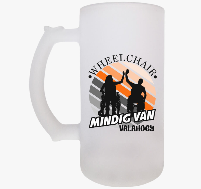 Kerekesszékes mindig van valahogy söröskorsó