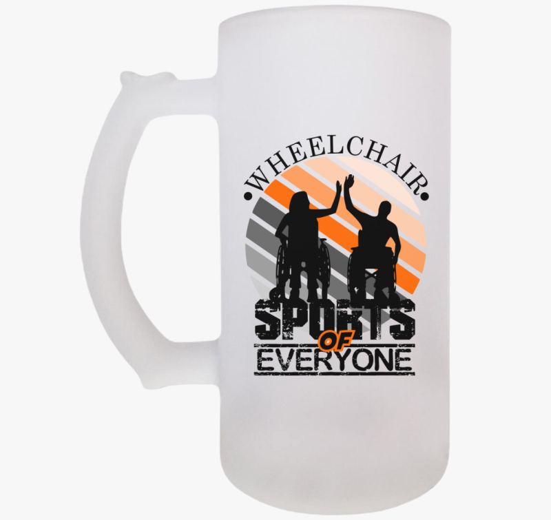 Kerekesszékben sport söröskorsó