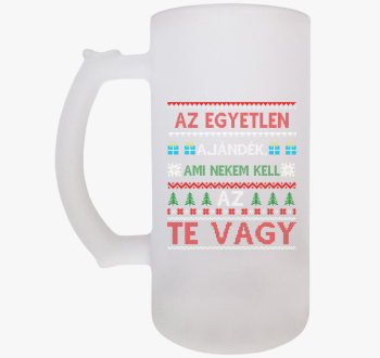 Te kellesz karácsony...