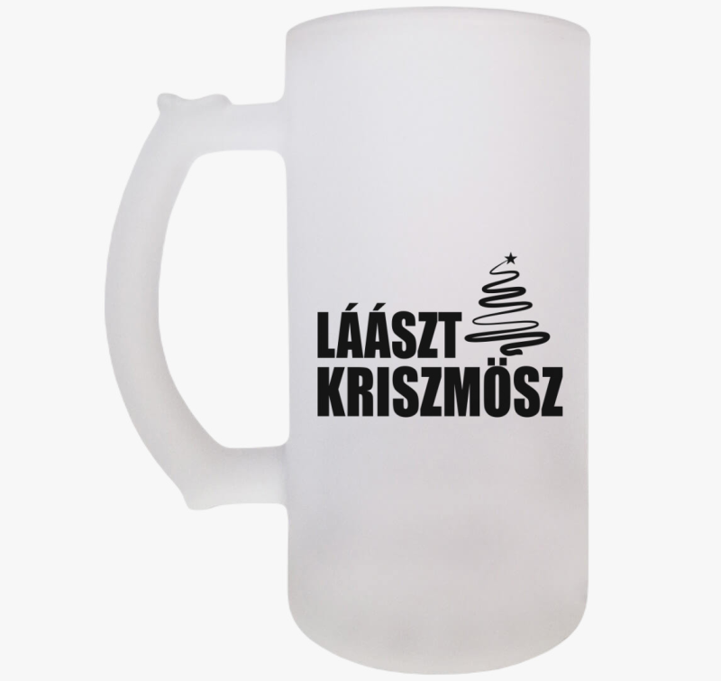 Lászt kriszmösz söröskorsó