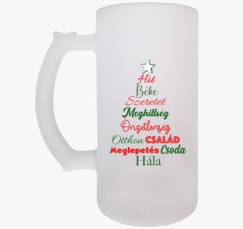 Karácsony szavak sör...