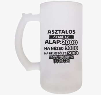 Asztalos óradíjak mu...