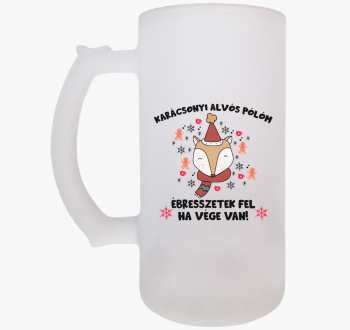 Karácsonyi alvós sör...