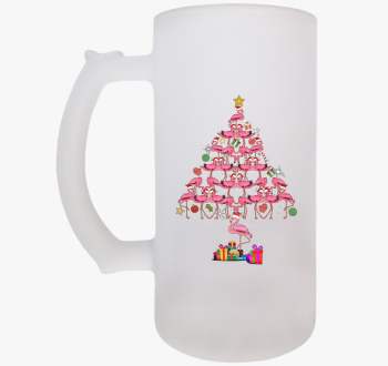 Flamingós karácsonyf...