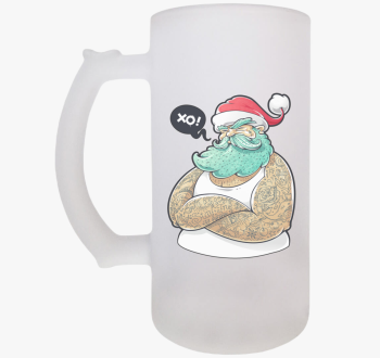 Tetovált mikulás sör...