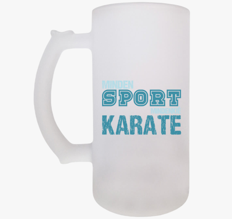 Minden sport karate söröskorsó