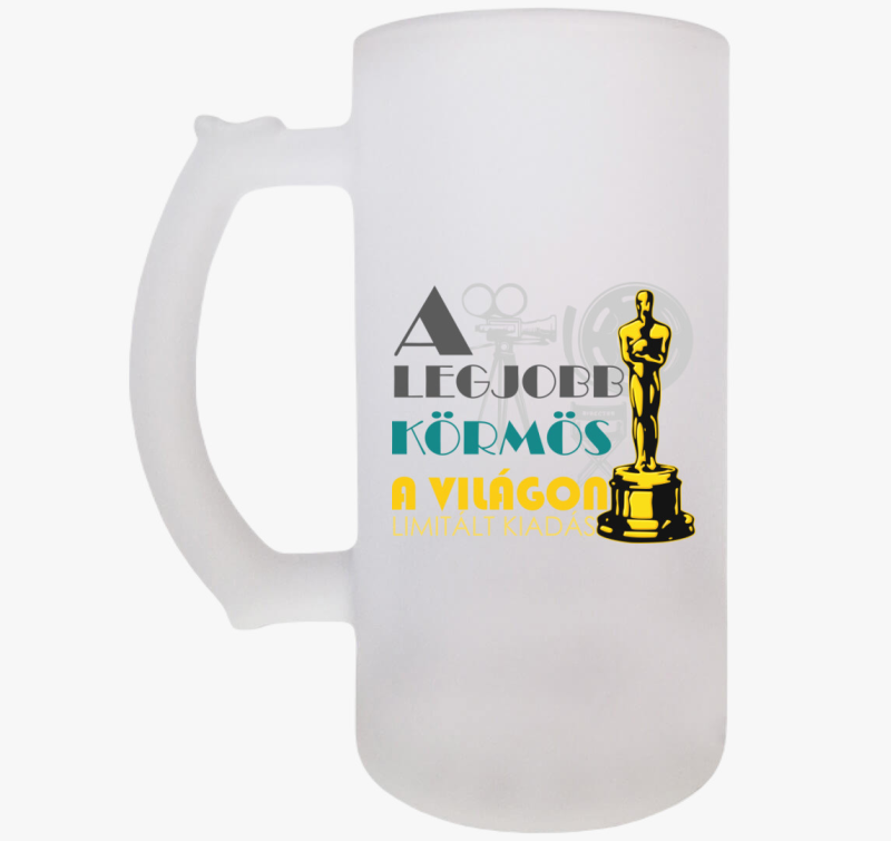 Oscar díjas körmös söröskorsó
