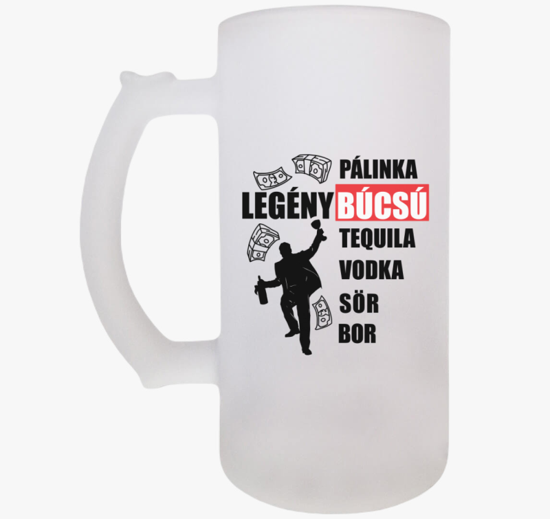 Legénybúcsú italokkal söröskorsó