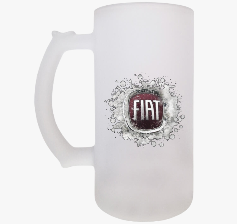 Fiat mintájú söröskorsó