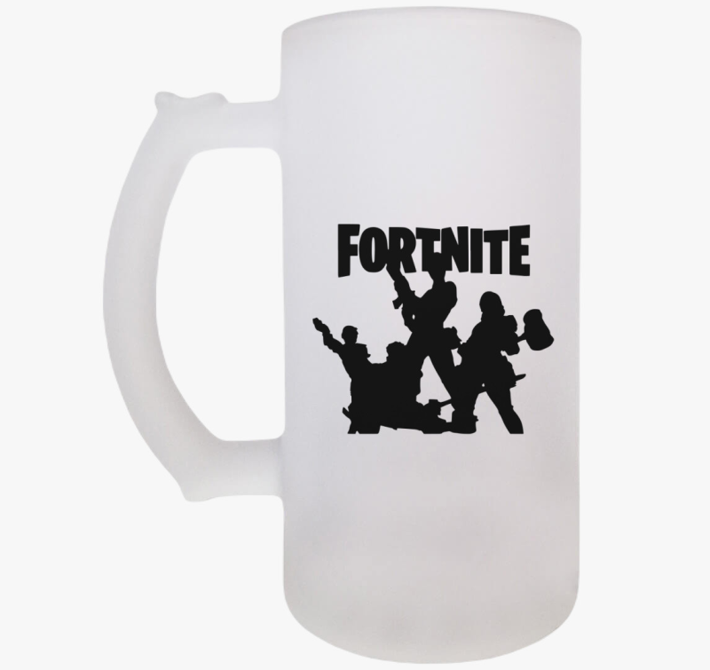 Fortnite 3 mintájú söröskorsó