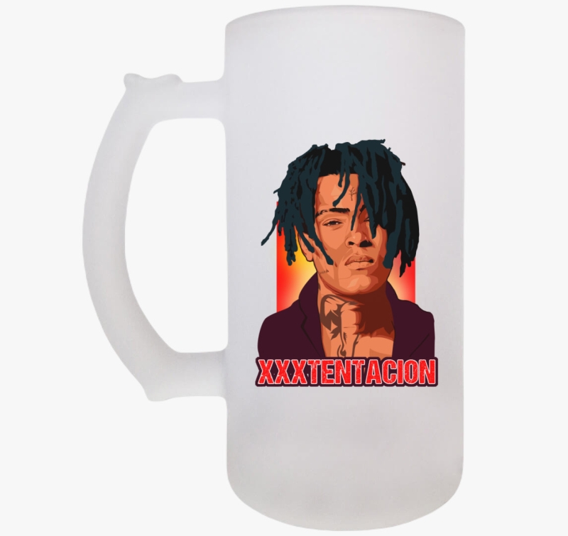 XXXTentacion artwork söröskorsó