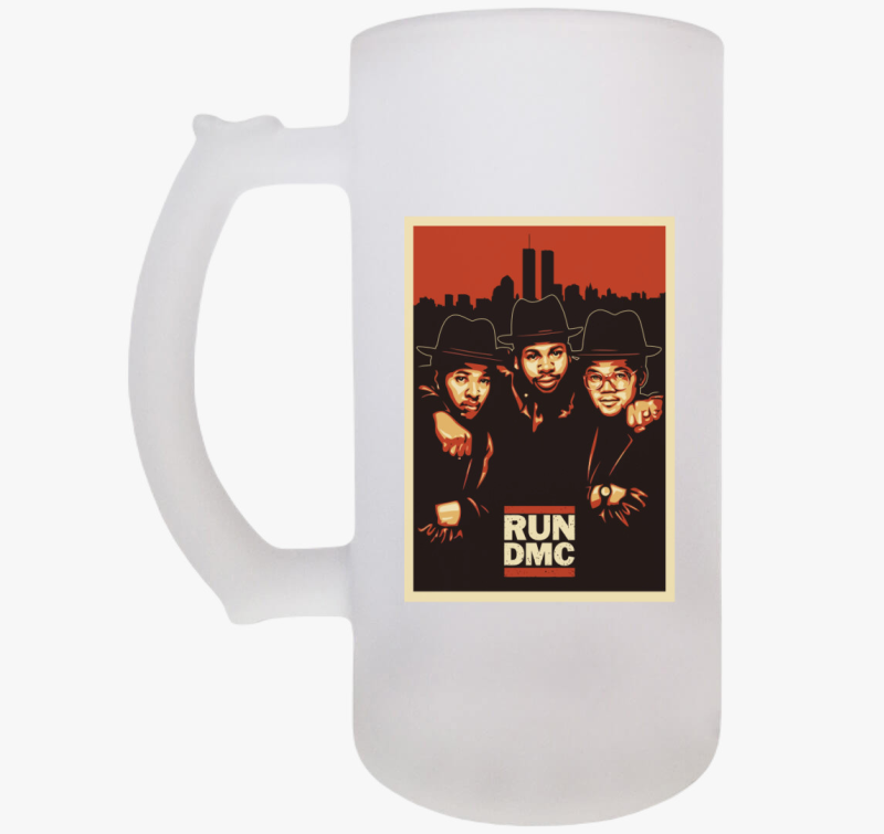 Run DMC plakát söröskorsó