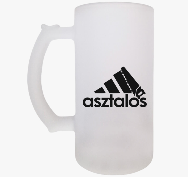 Asztalos márkás söröskorsó