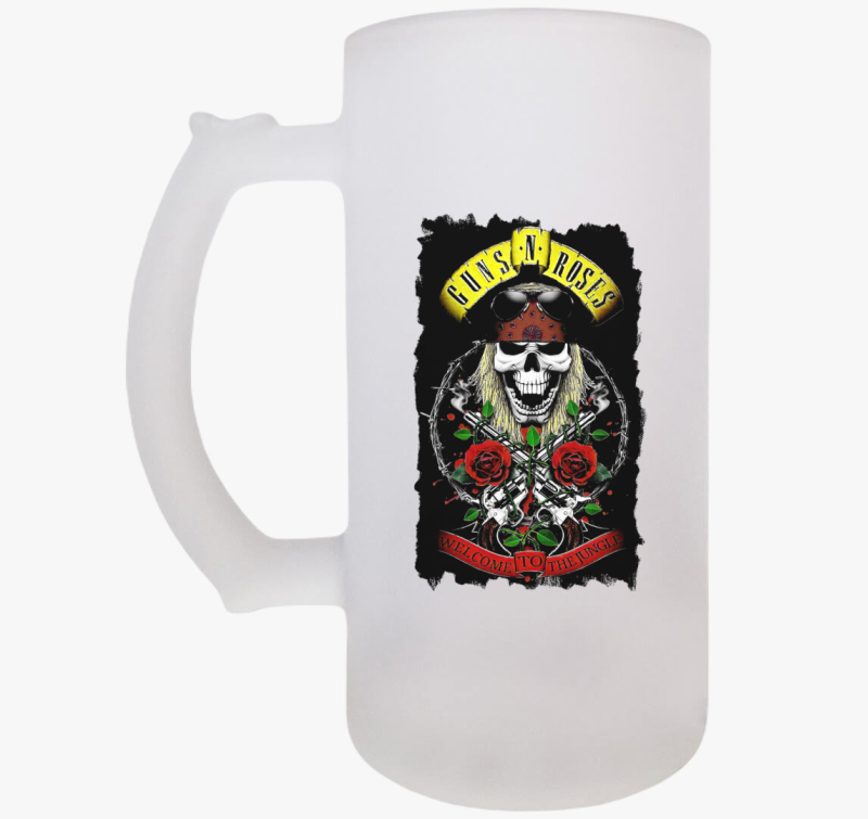 Guns N Roses Welcome to the Jungle söröskorsó