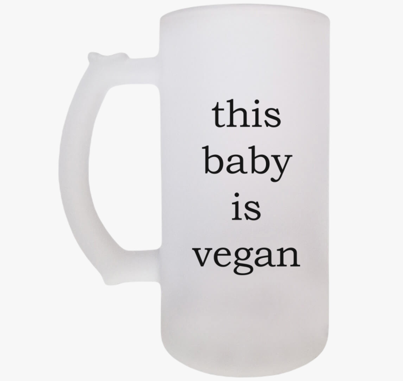 This baby is vegan söröskorsó