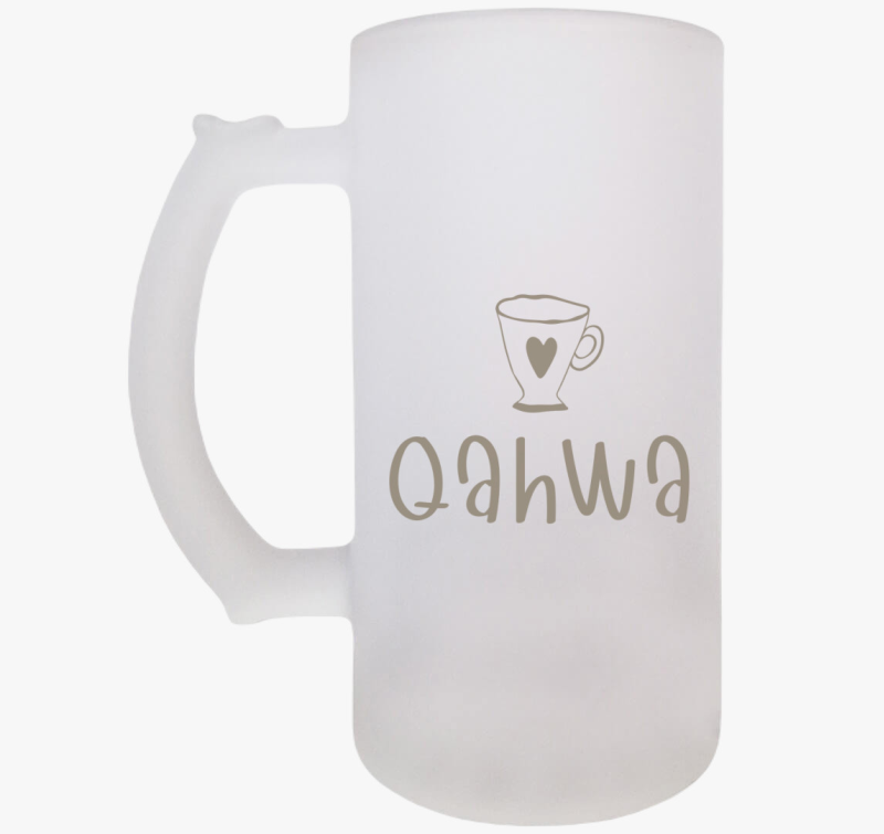 Qahwa - török/arab kávé (világos) söröskorsó