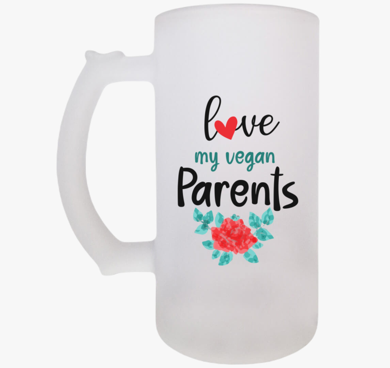 Love my Vegan Parents söröskorsó