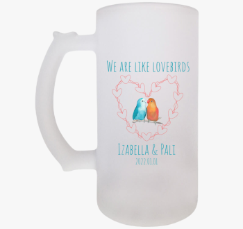 Lovebirds (kék) szem...