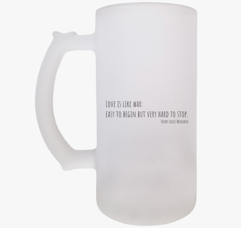 Love is like war söröskorsó