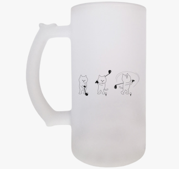 Macska golfozik sörö