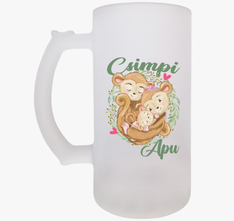 Csimpi Apu családi söröskorsó