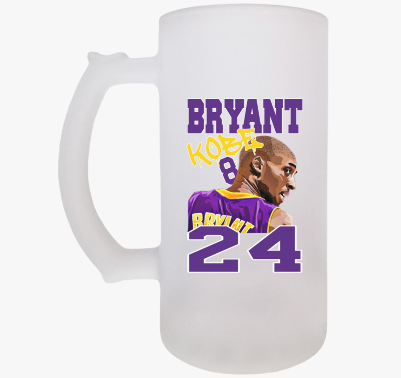 Kobe Bryant festmény söröskorsó