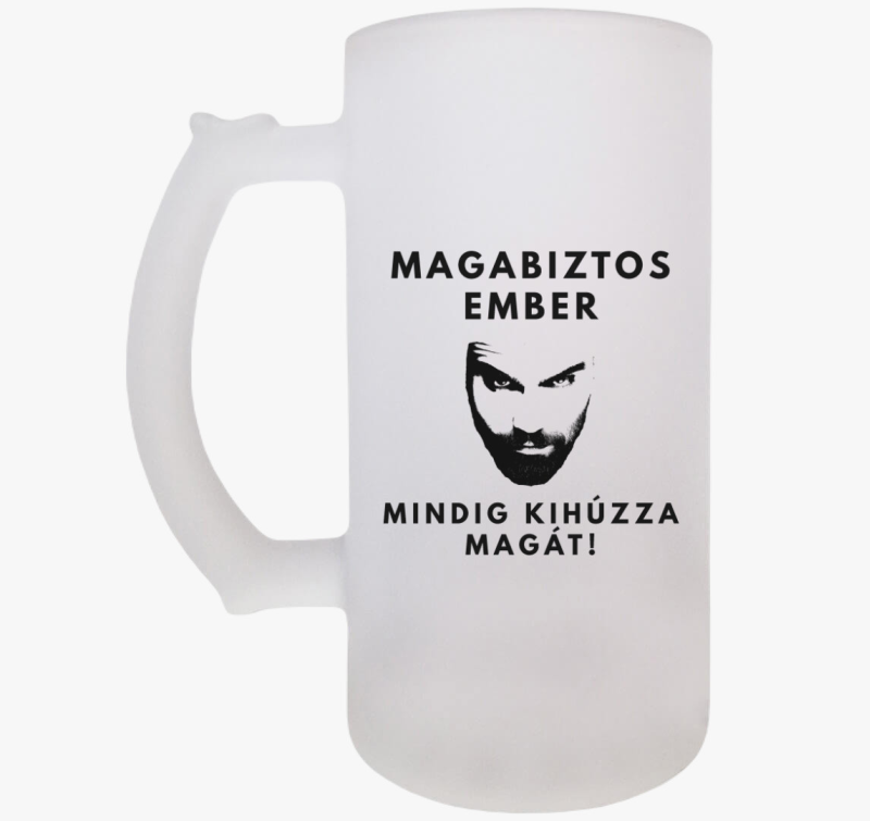 Magabiztos söröskorsó