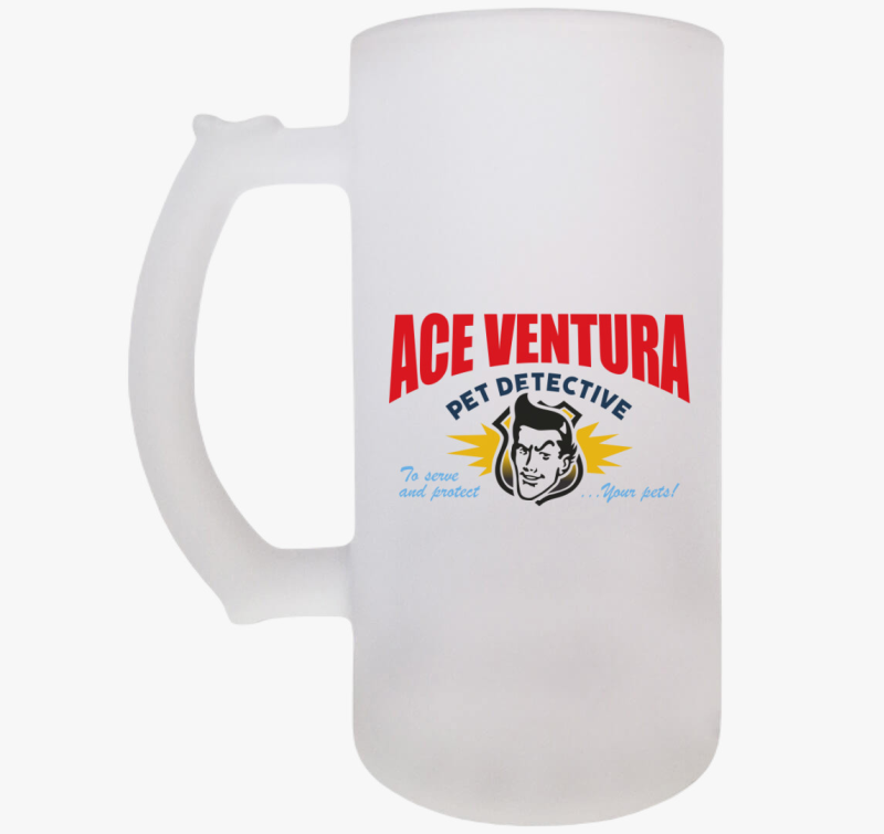 Állati nyomozó söröskorsó