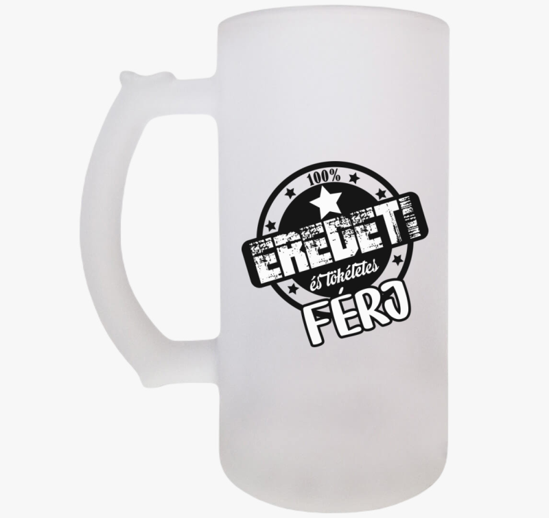 Férj tökéletes söröskorsó