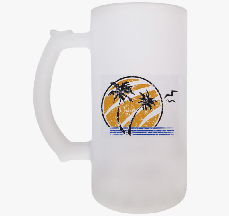 Ellie tengerparti mintás söröskorsó