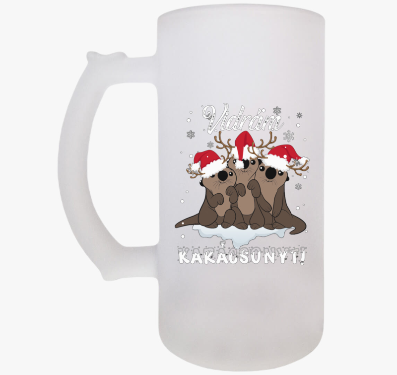 Vidrám karácsonyt söröskorsó