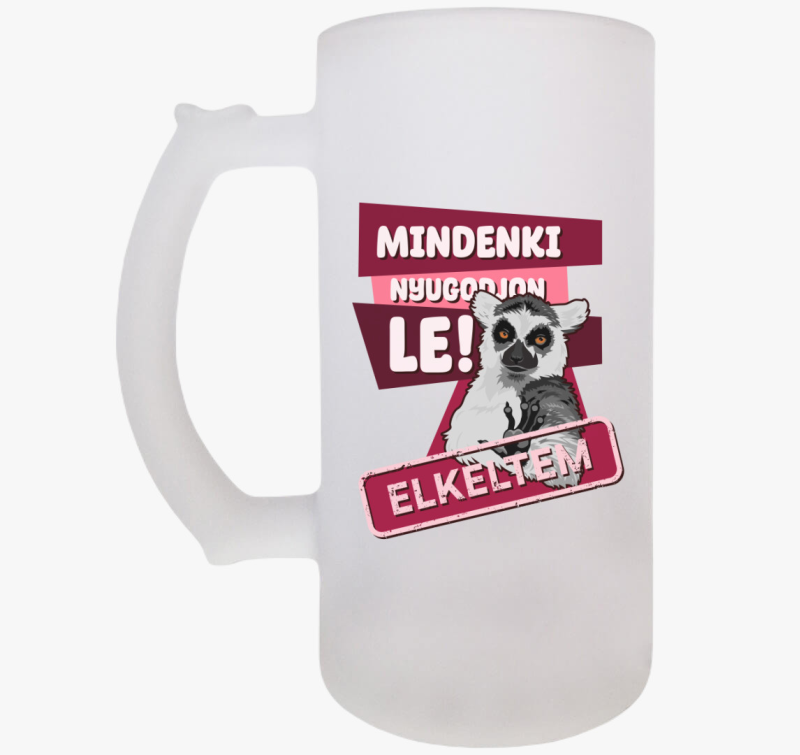 Mindenki nyugodjon le elkeltem söröskorsó