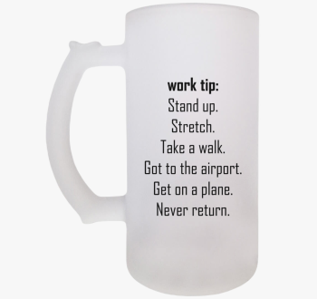 Work tip söröskorsó
