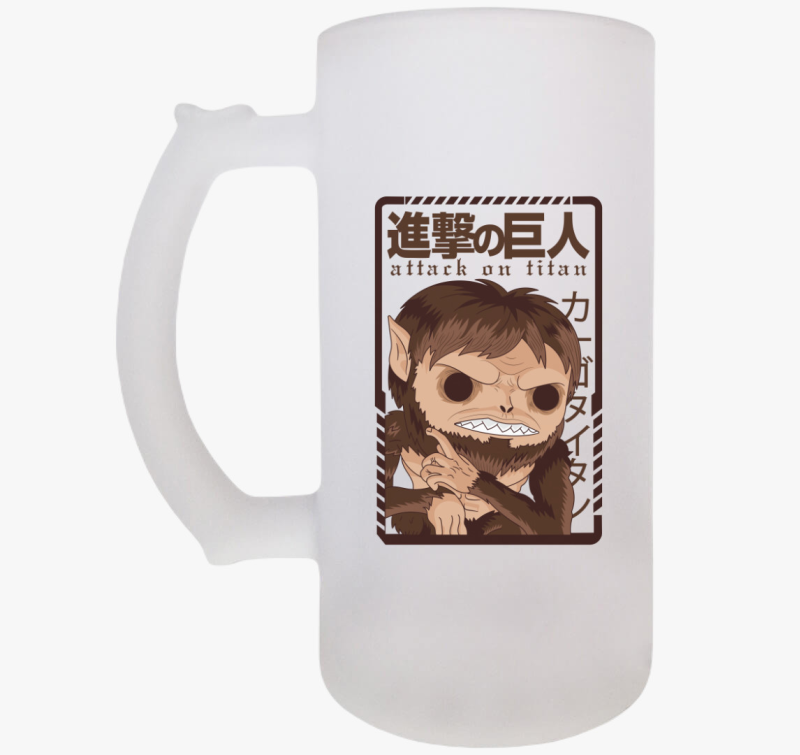 Attack on Titan Bestia Titán söröskorsó