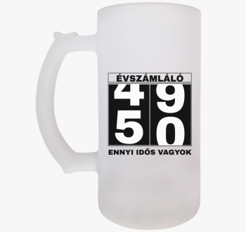 Évszámláló 50 éves s...