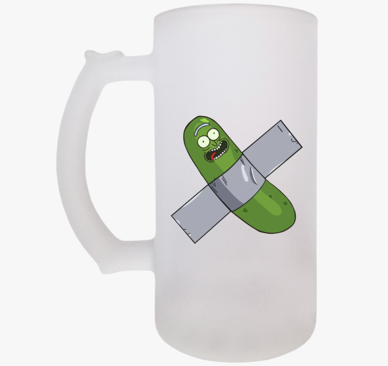 Ragasztós uborka Rick söröskorsó