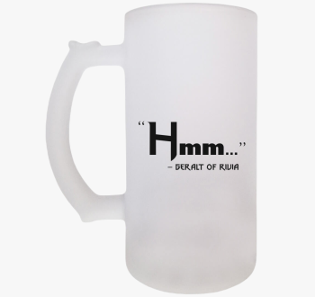 Hmm Geralt söröskors