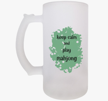 Keep calm mahjong sö...