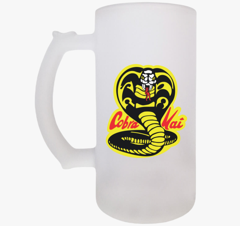 Cobra kai logó söröskorsó