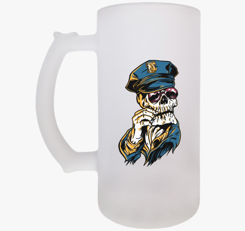 Skeleton Officer söröskorsó