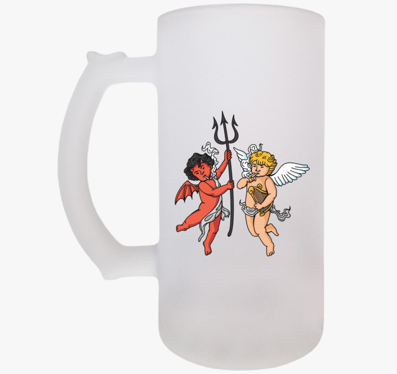 Angyal és Ördög söröskorsó