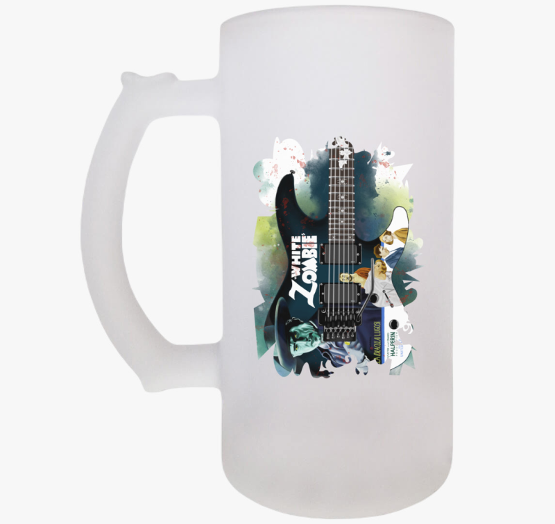 Kirk Hammett White Zombie Gitár söröskorsó
