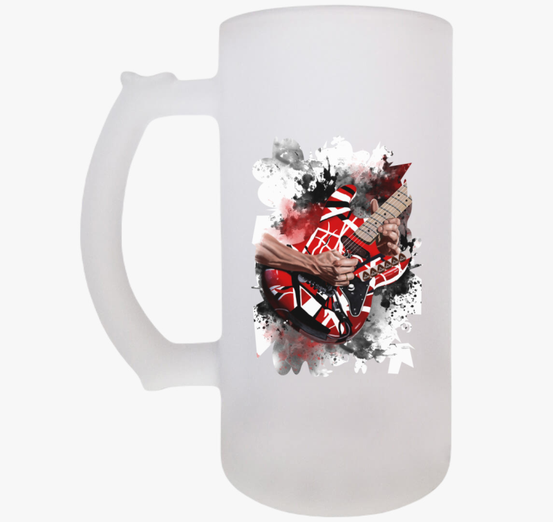 Eddie Van Halen gitár söröskorsó