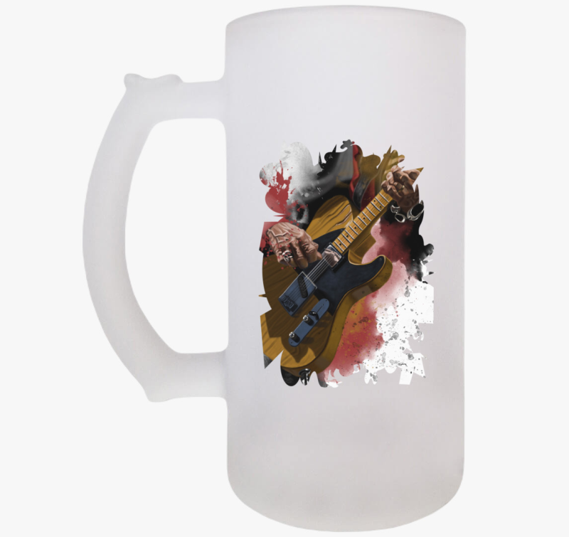 Keith Richards gitár söröskorsó