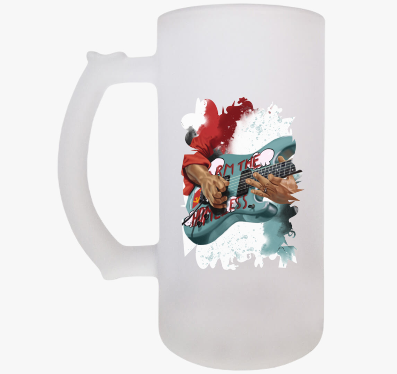 Tom Morello gitár söröskorsó