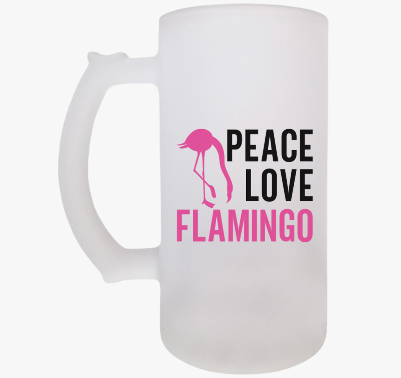 Flamingo peace söröskorsó