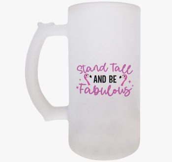 Flamingo stand tall ...