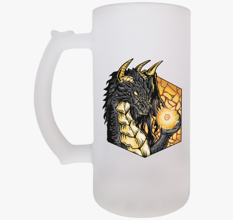 Fekete Sárkány a legsötétebb várbörtönből söröskorsó