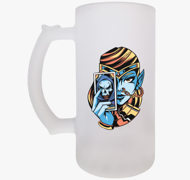 Tarott kártya söröskorsó