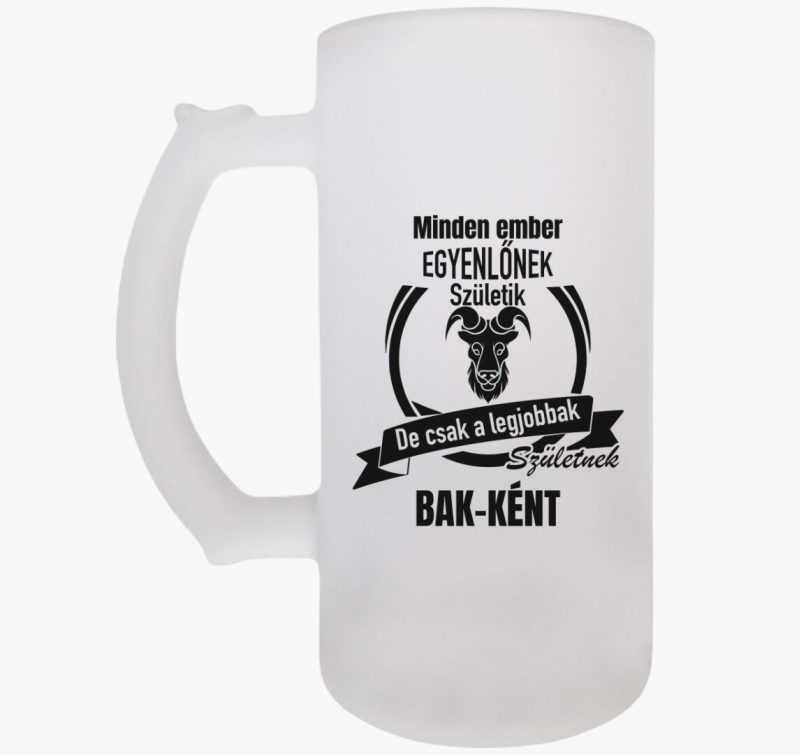 A legjobbak születnek bak-ként - bak horoszkóp söröskorsó